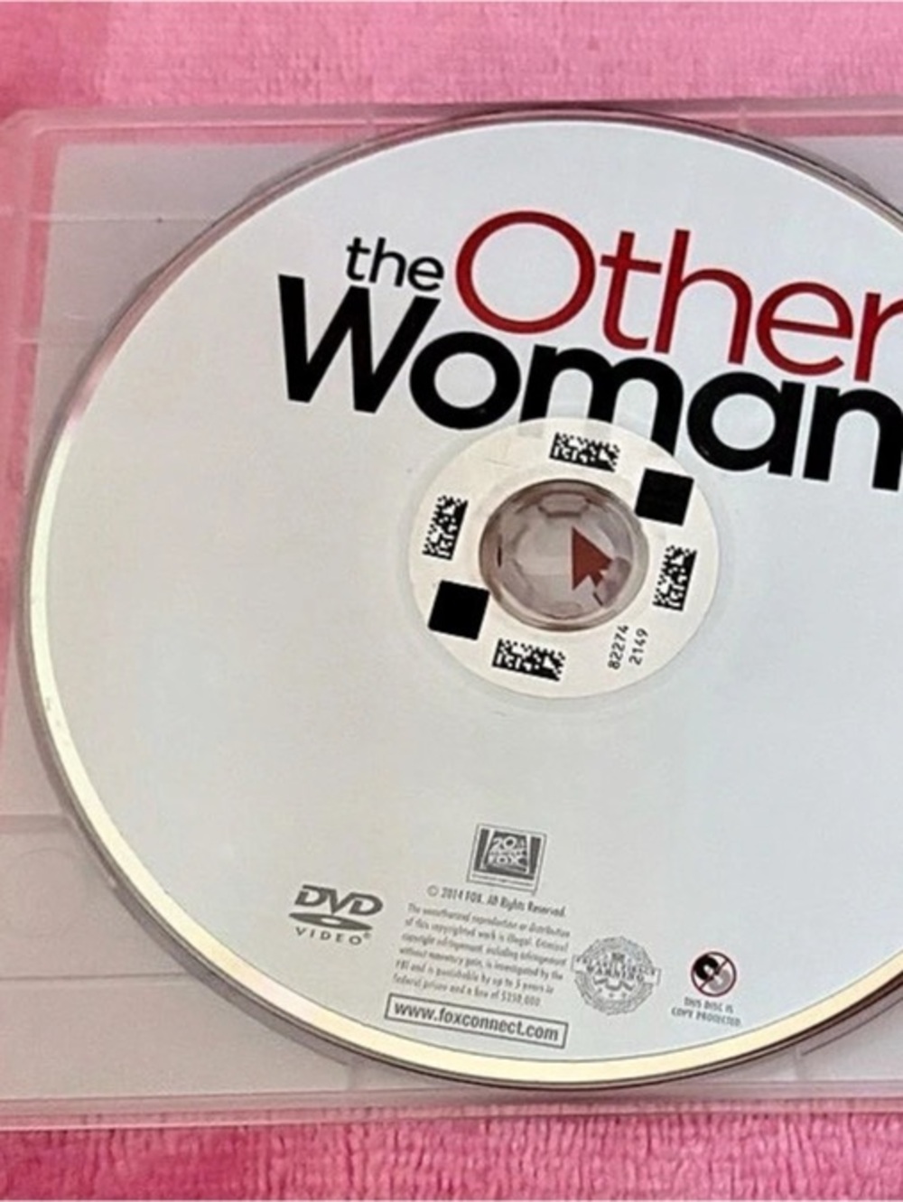 20th Century Fox The Other Woman DVD Movie Disc